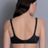 Soutien-gorge paddé Selena pour prothèse par Anita Care - Coloris Noir - Vue de dos