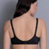 Soutien-gorge paddé Selena pour prothèse par Anita Care - Coloris Noir - Vue de dos