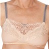 Soutien-gorge pour prothèse mammaire Alina sans armatures par Amoena - Vue de face - Zoom