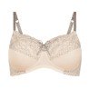 Soutien-gorge pour prothèse mammaire Alina sans armatures par Amoena - Vue de face - Seul