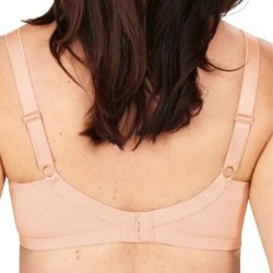 Soutien-gorge Nancy sans armatures et ouverture devant par Amoena - Coloris Blush - Vue de dos