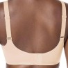Soutien-gorge Aylin sans armatures par Amoena - Coloris Blush - Vue de dos
