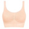 Soutien-gorge Becky sans armatures par Amoena - Coloris Blush - Vue de face - Seul