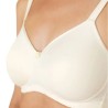 Soutien-gorge Mara sans armatures paddé par Amoena - Coloris Ivoire - Vue de 3/4