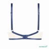 Soutien-gorge pour prothèse mammaire Giselle sans armatures par Amoena - Seul Dos Soutien-gorge pour prothèse mammaire Giselle sans armatures par Amoena - Seul Dos