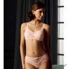 Soutien-gorge pour prothèse mammaire Karolina sans armatures par Amoena - Coloris Rose - Face