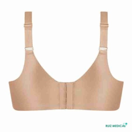 Soutien-gorge pour prothèse mammaire Magdalena sans armatures par Amoena - Coloris Peau - Dos Seul Soutien-gorge pour prothèse mammaire Magdalena sans armatures par Amoena - Coloris Peau - Dos Seul