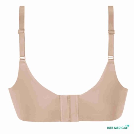 Soutien-gorge pour prothèse mammaire Magdalena sans armatures paddé par Amoena - Coloris Peau - Dos Seul Soutien-gorge pour prothèse mammaire Magdalena sans armatures paddé par Amoena - Coloris Peau - Dos Seul