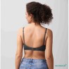 Soutien-gorge pour prothèse mammaire Mara sans armatures paddé par Amoena - Coloris Gris foncé - Dos 2 Soutien-gorge pour prothèse mammaire Mara sans armatures paddé par Amoena - Coloris Gris foncé - Dos 2