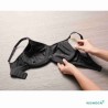 Soutien-gorge pour prothèse mammaire Mara sans armatures paddé par Amoena - Coloris Gris foncé - Positionnement prothèse Soutien-gorge pour prothèse mammaire Mara sans armatures paddé par Amoena - Coloris Gris foncé - Positionnement prothèse