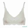 Soutien-gorge pour prothèse mammaire Aurelie sans armatures par Amoena- Coloris Ivoire - Seul face Soutien-gorge pour prothèse mammaire Aurelie sans armatures par Amoena- Coloris Ivoire - Seul face