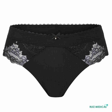 Culotte Aurelie Panty par Amoena - Coloris Noir - Face seul Culotte Aurelie Panty par Amoena - Coloris Noir - Face seul