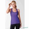 Top Racer Bac Amoena pour prothèse mammaire - Coloris Violet