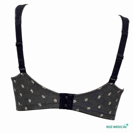 Soutien-gorge pour prothèse mammaire Versailles par Anita Care - Coloris Noir - Zoom Dos Soutien-gorge pour prothèse mammaire Versailles par Anita Care - Coloris Noir - Zoom Dos