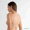 Soutien-gorge pour prothèse mammaire Barbara avec armatures paddé par Amoena - Bretelles derrière le cou - Vue de dos