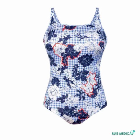 Maillot de bain pour prothèse mammaire Venedig par Anita - Seul de face Maillot de bain pour prothèse mammaire Venedig par Anita - Seul de face