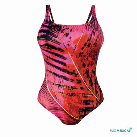 Maillot de bain pour prothèse mammaire Mascara par Anita - Vue seul de face Maillot de bain pour prothèse mammaire Mascara par Anita - Vue seul de face