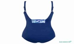 Maillot de bain pour prothèse mammaire Bahamas par Amoena - Seul -Vue de dos