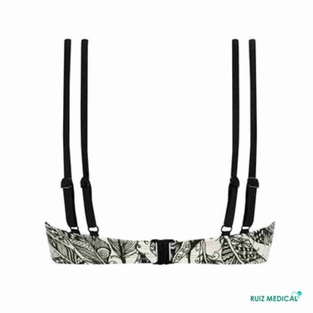 Maillot de bain pour prothèse mammaire Ibiza par Amoena - Seul - Vue de dos Maillot de bain pour prothèse mammaire Ibiza par Amoena - Seul - Vue de dos