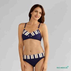 Maillot de bain pour prothèse mammaire Samos par Amoena - Vue de face