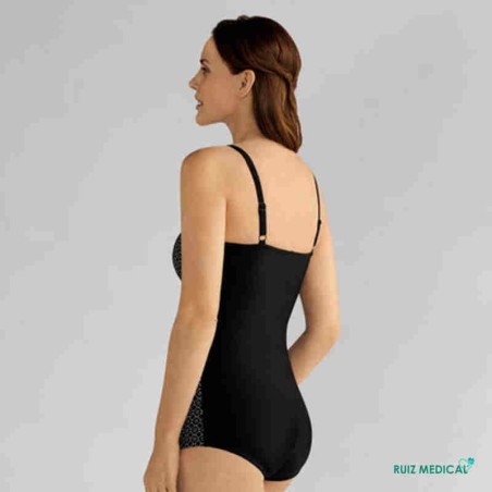 Maillot de bain pour prothèse mammaire Ayon par Amoena - Vue de dos Maillot de bain pour prothèse mammaire Ayon par Amoena - Vue de dos