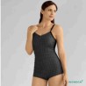 Maillot de bain pour prothèse mammaire Ayon par Amoena - Vue de face Maillot de bain pour prothèse mammaire Ayon par Amoena - Vue de face